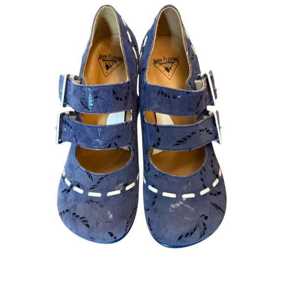 JOHN FLUEVOG OPERETTA CAVALIERI DOUBLE STRAP MARYl JaNE SIZE 5.5 - Picture 4 of 10